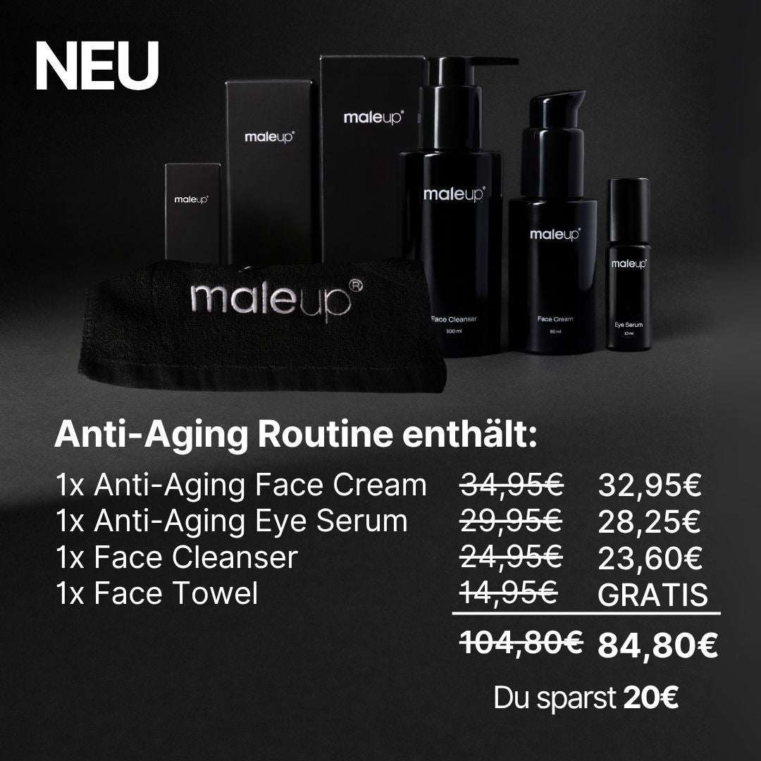 maleup Anti-Aging Routine