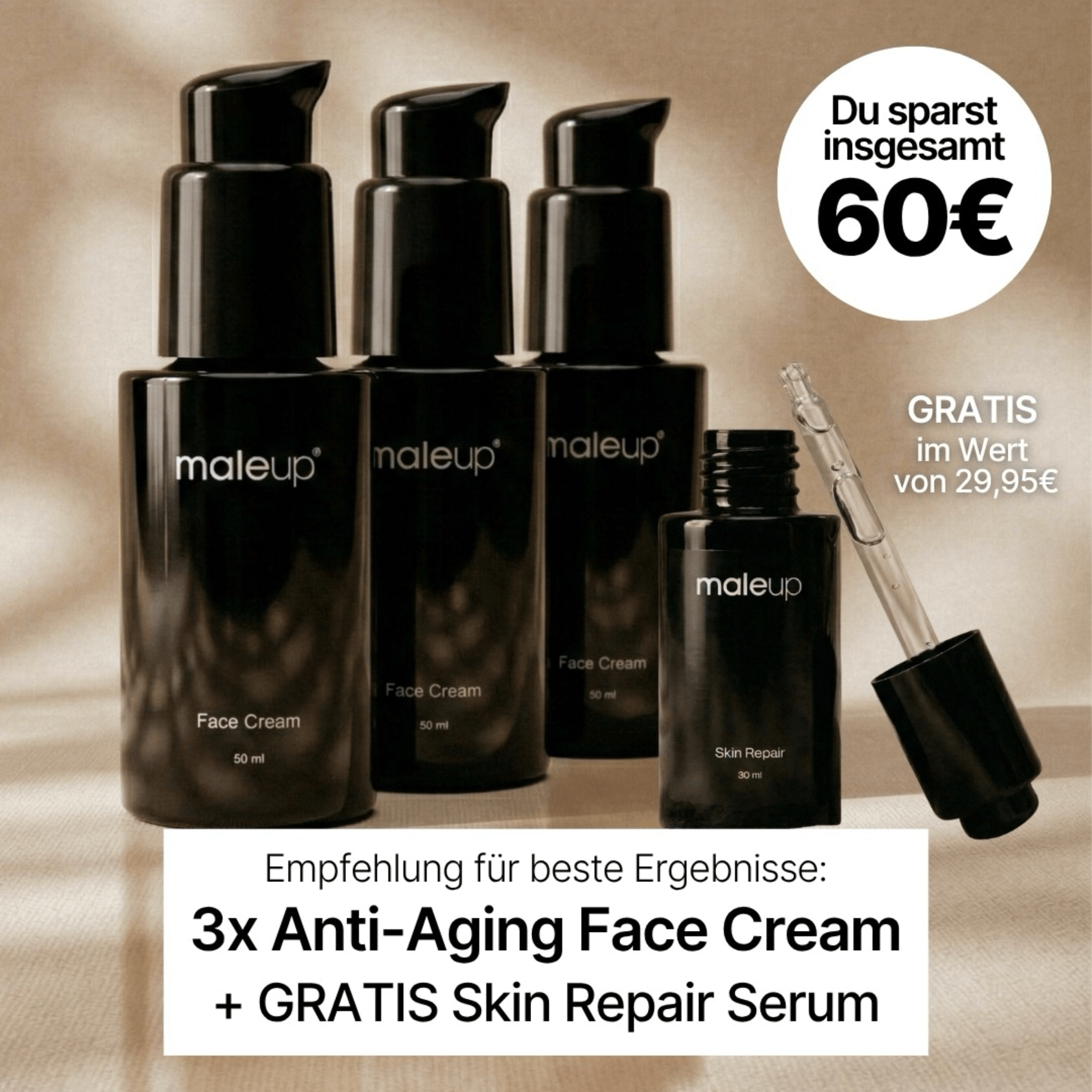 maleup Anti-Aging Face Cream