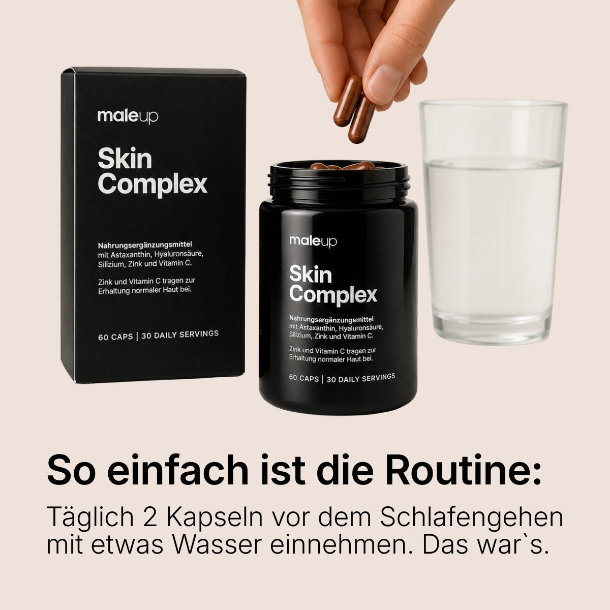 maleup Skin Complex Supplement