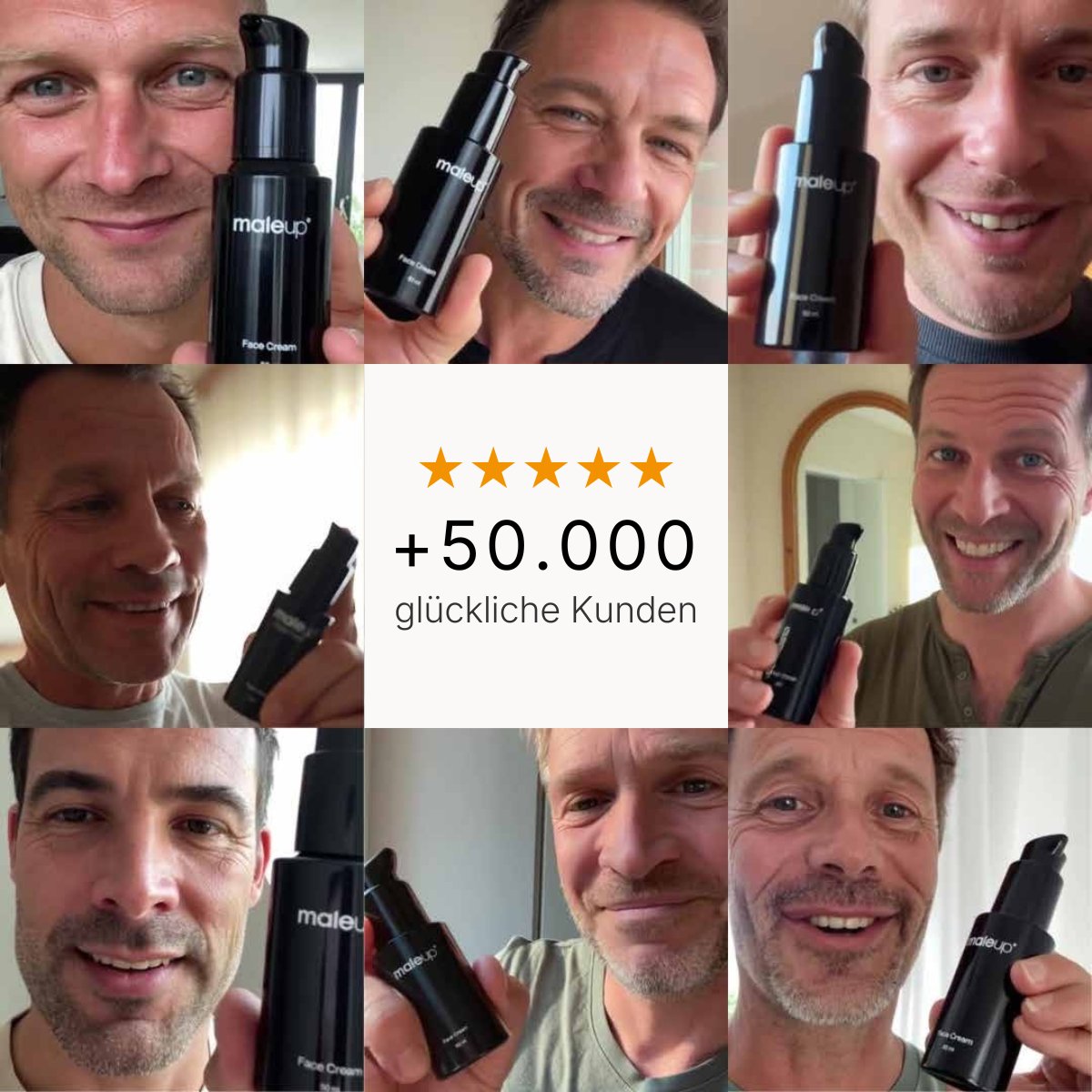 Maleup® Anti-Aging Face Cream