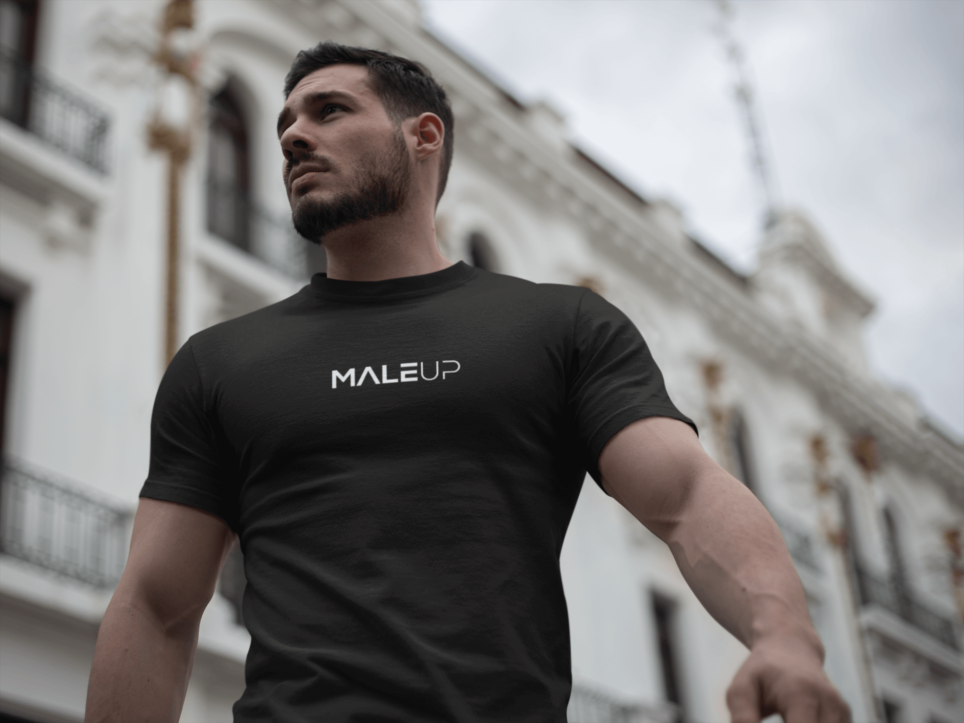 Limited MaleUp T-Shirt in schwarz